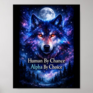 Alpha wolf human by chance alpha by choice poster