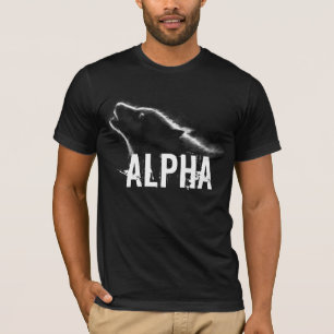 Alpha Wolf T-Shirt - Black