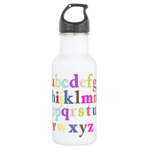 Alphabet 532 Ml Water Bottle