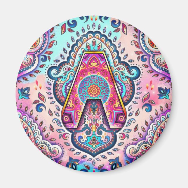 Alphabet A Magnet (Front)