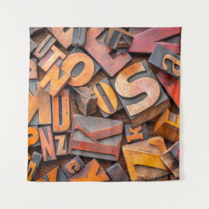 alphabet abstract - background of random letterpre tapestry