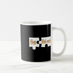 Alphabet American Sing Language Asl Teacher Be Kin Coffee Mug