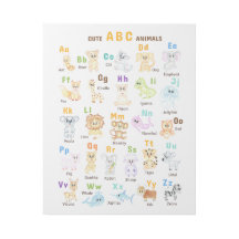 Alphabet Animal ABC Cute animals
