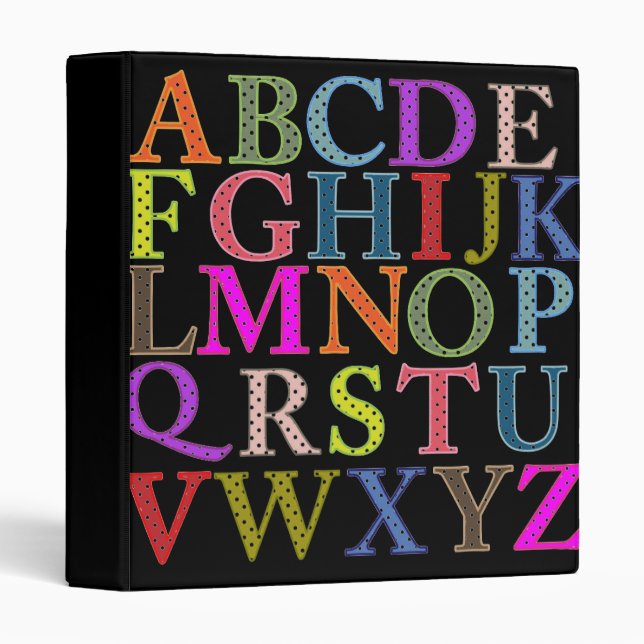 Alphabet Binder (Front/Spine)