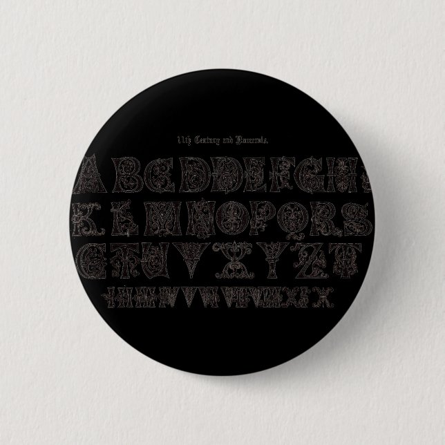 Alphabet  Button (Front)