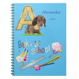 Alphabet Capitals Back to school Notebook