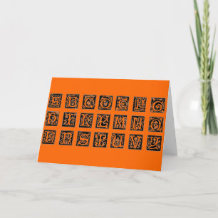 Alphabet Card