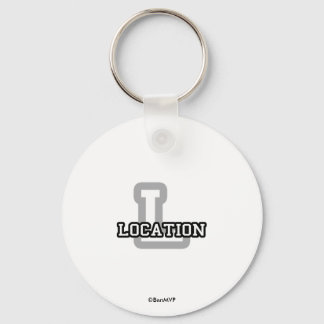 Alphabet City Keychain