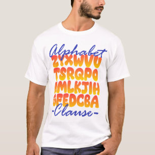 Alphabet Clause in Cobol Programming T-Shirt