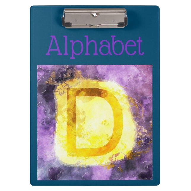 Alphabet Clipboard (Front)