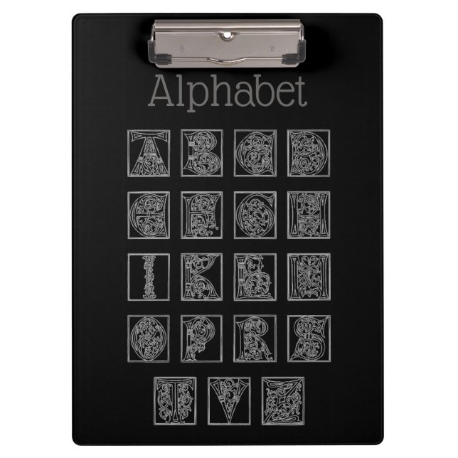 Alphabet Clipboard (Front)