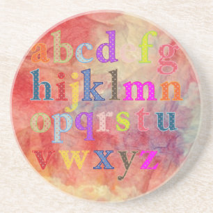 Alphabet Coaster