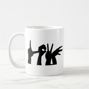 Alphabet Communication Emotion Coffee Mug