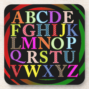 Alphabet Cork Coaster