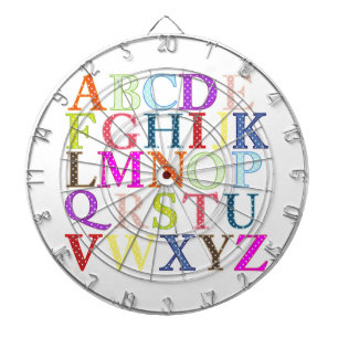 Alphabet Dartboard