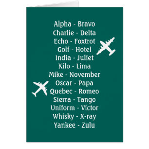 Alphabet de l'avion de l'aviation phonétique du st