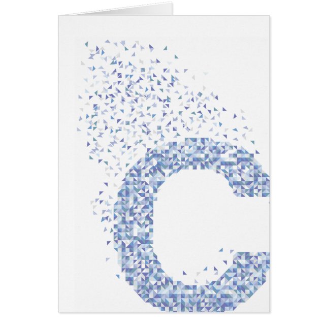 Alphabet géométrique - C (Devant)