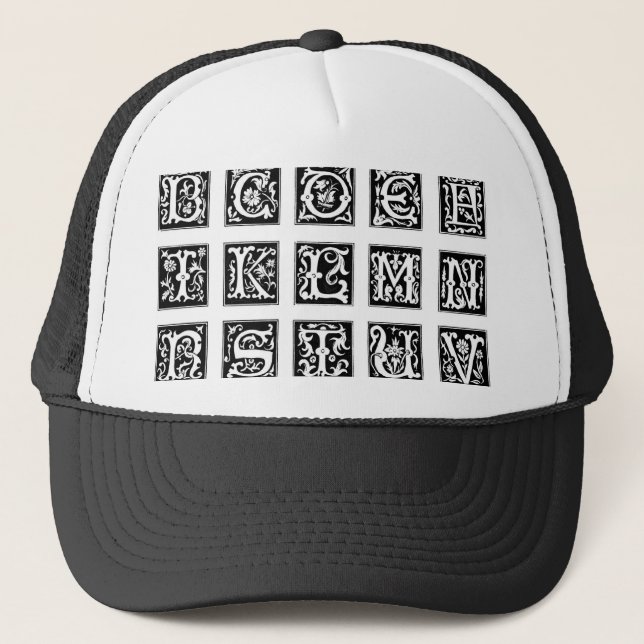 Alphabet Hat (Front)