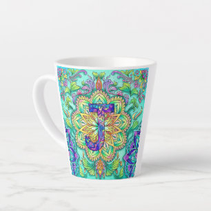 Alphabet J Latte Mug