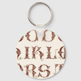 Alphabet Keychain