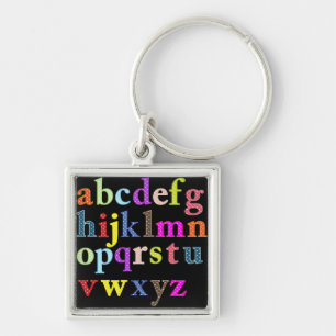 Alphabet Keychain