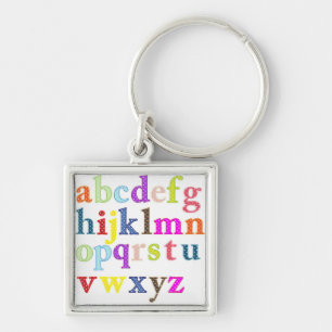 Alphabet Keychain