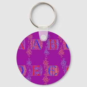 Alphabet Keychain