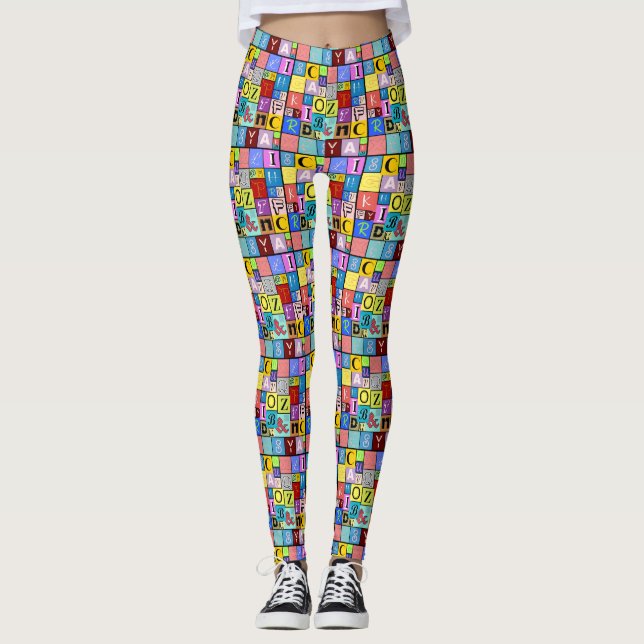 Alphabet Leggings (Front)
