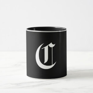 Alphabet letter C Monogram Mug