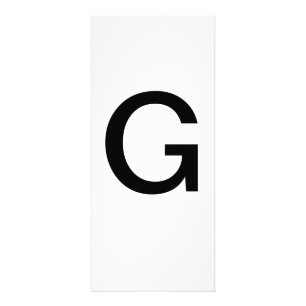 Alphabet Letter G Learning Education Card