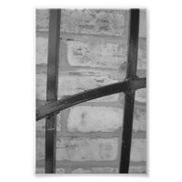 Alphabet Letter Photography H4 Black and White 4x6