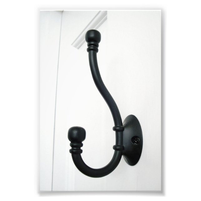 Alphabet Letter Photography J3 Black and White 4x6 Photo Print (Front)