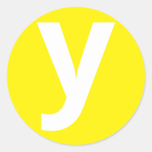 Alphabet Letter ‘y’ Sticker