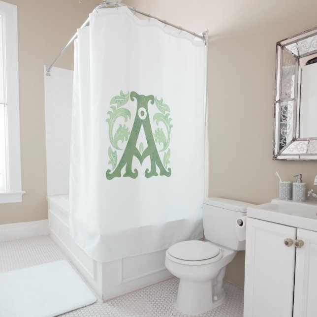 Alphabet letters - letter A - white (In Situ)