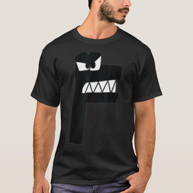 Alphabet Lore letter f T-Shirt (Front)