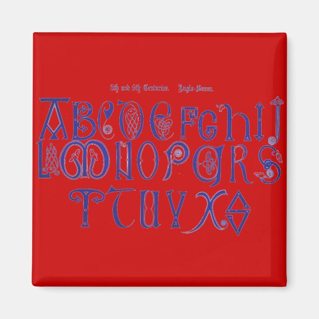 Alphabet  Magnet (Front)