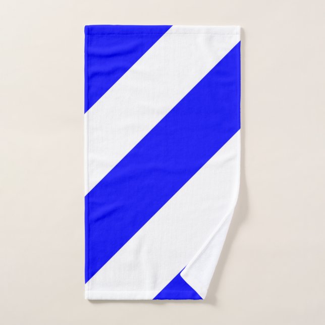 alphabet maritime numéro six symbole drapeau (Serviette à main)