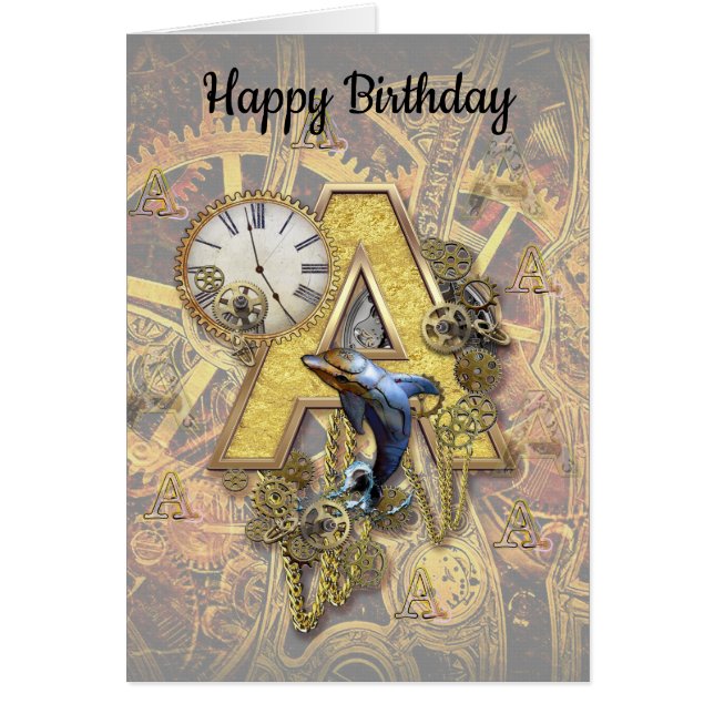 Alphabet, Monogram A (Front)