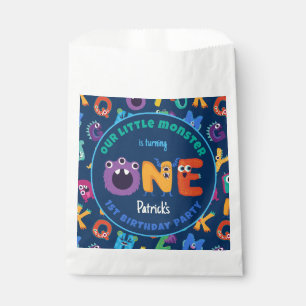 Alphabet Monsters 1st Birthday Our Little Monster Favour Bag