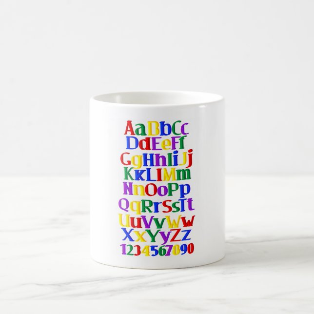 Alphabet Mug (Center)