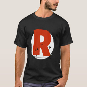 Alphabet - Nice Letter R. T-Shirt