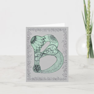 Alphabet Note Cards Letter B