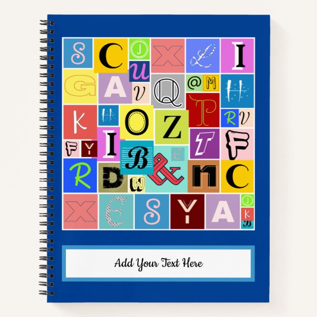 Alphabet Notebook (Front)