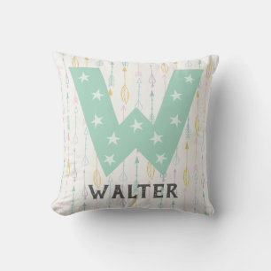 Alphabet Nursery Throw Pillow