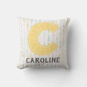 Alphabet Nursery Throw Pillow
