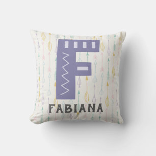 Alphabet Nursery Throw Pillow