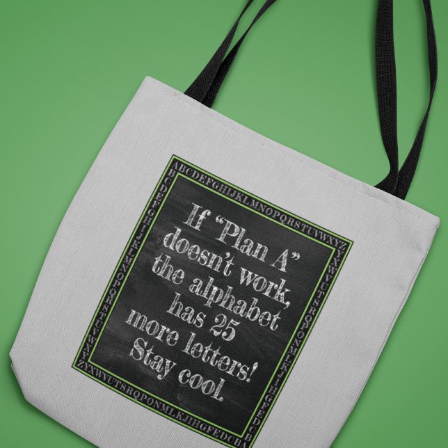 Alphabet of Possibilities Tote Bag (Creator Uploaded)