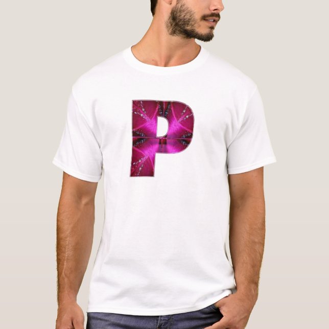 Alphabet  P PP PPP T-Shirt (Front)