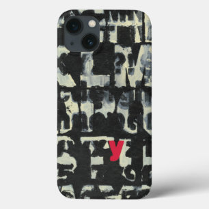 Alphabet Painting by Norman Wyatt iPhone 13 Case