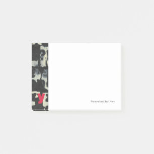 Alphabet Painting by Norman Wyatt Post-it Notes